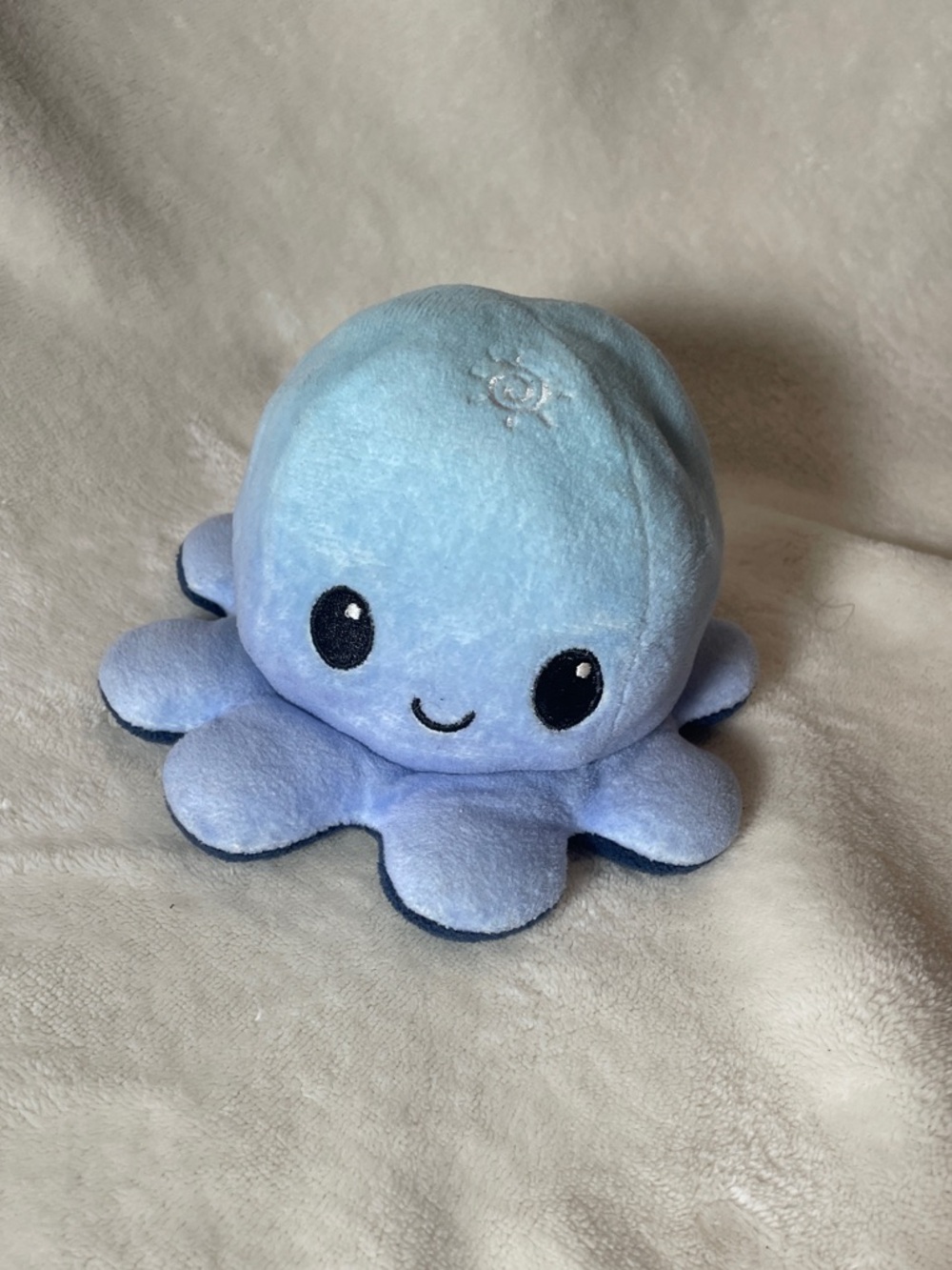 Cute Light Blue Octopus Plush Toy - Soft Kids Stuffed Animal
